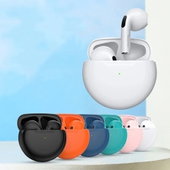 Pro 6 Bluetooth 5.3 TWS Wireless In-Ear Headphones