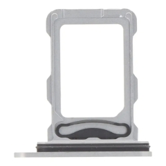 Dual SIM Card Tray for iPhone 16 Pro/16 Pro Max - White Titanium