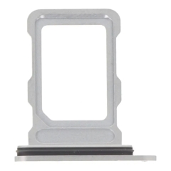Single SIM Card Tray for iPhone 16 Pro/16 Pro Max - White Titanium