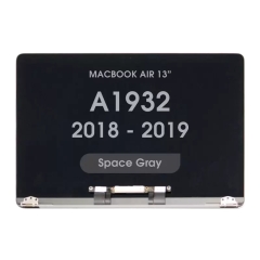 Original Complete LCD Display Assembly For MacBook Air 13" (A1932) (Late 2018 - Early 2019) (Space Gray)