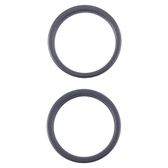 Rear Camera Glass Lens Metal Outside Protector Hoop Ring for iPhone 16 (2pcs)
