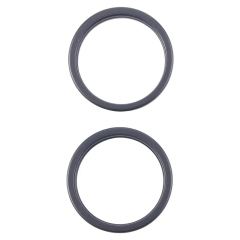 Rear Camera Glass Lens Metal Outside Protector Hoop Ring for iPhone 16 Plus (2pcs)