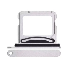 Dual SIM Card Tray for iPhone 16/16 Plus - White