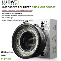Luowei LW-LS02 Microscope Polarized Ring Lamp Source
