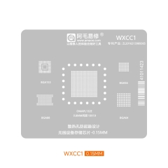 Amaoe WXCC1 Wireless Device Memory Chips Reballing Stencil