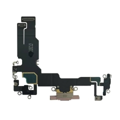 Charging Port Flex Cable for iPhone 15 - Pink
