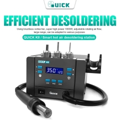 QUlCK K8 Smart Hot Air Desoldering Station