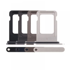 Single Sim Card Tray For iPhone 15 Pro/ 15 Pro Max