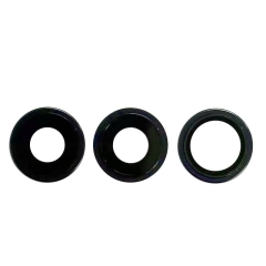 Rear Camera Lens w/ Rings For iPhone 15 Pro Max (Blue Titanium) (Premium)