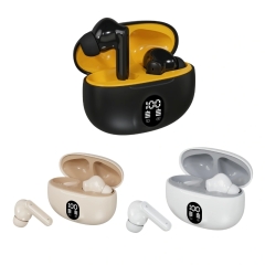S510 Bluetooth 5.4 TWS Wireless Headphones With LED Power Display