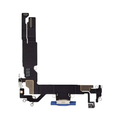 Charging Port Flex Cable for iPhone 16 - Ultramarine