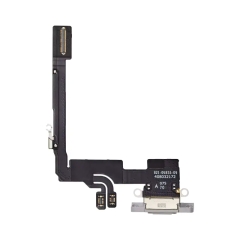 Charging Port Flex Cable for iPhone 16 Pro - White Titanium