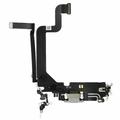 Charging Port Flex Cable For iPhone 14 Pro Max- Silver
