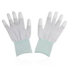 Anti-Static Carbon Fiber Gloves /PU Coated Gloves (Medium)