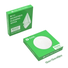 (60 Pack) 2UUL 15x15cm Microfiber Cleaning Wiper Antistatic Dust-Free Cloth