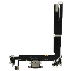 Charging Port Flex Cable For iPhone 16 Plus - Black
