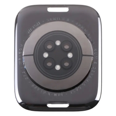 Back Glass Cover For Apple Watch Series 8 (45mm) (GPS Version) (Black)