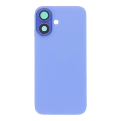 Back Glass Cover w/ Camera Lens Plus Magnet for iPhone 16 - Ultramarine