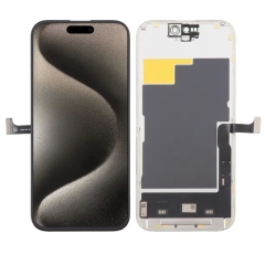 Soft OLED Screen Assembly For iPhone 15 Pro- Remove IC/ DD