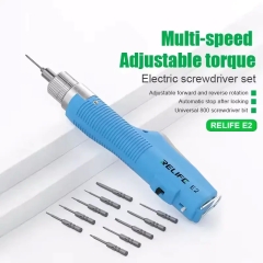 Relife E2 Multi-speed Adjustable Torque Electric Screwdriver Set