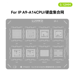 Luowei 0.12MM Stencil for IP A9 - A14 CPU