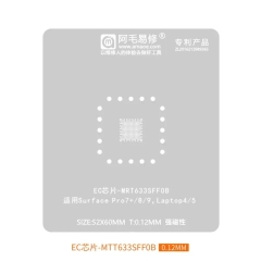 Amaoe EC Chip-MRT633SFFOB BGA Reballing Stencil for Surface