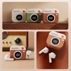 Q86 AI Simultaneous Translation TWS/ENC Wireless Bluetooth In Ear Earphones With LED Power Display
