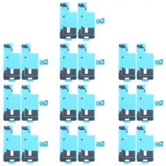 Back Cover Heat Sink Black Sticker with Back Camera Sponge Pads for iPhone 16 Plus (10pcs)