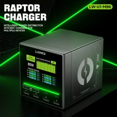 Luowei LW-U1 Mini 80W Raptor Fast Charging Station Desktop Charger
