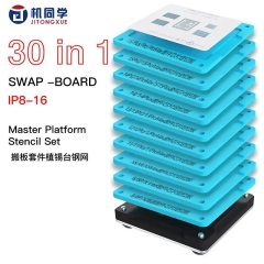 JTX SM-01 Master Platform Stencil for iPhone 8 to 16Pro Max