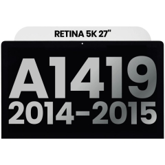 Original Complete LCD Display Assembly For IMac 27" Retina 5K (A1419) (Late 2014) (Mid 2015) (LM270QQ1 SDA1 / A2)