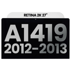 Original Complete LCD Display Assembly For IMac 27" Retina 2K (A1419) (Late 2012) (Late 2013) (LM270WQ1 SDF1 / F2)