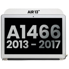 OEM Complete LCD Display Assembly For MacBook Air 13" (A1466) (Mid 2013) (Early 2014) (Early 2015) (Mid 2017) (Silver)