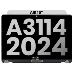 OEM Complete LCD Display Assembly For MacBook Air 15" (A3114 / Mid 2024) (Starlight)
