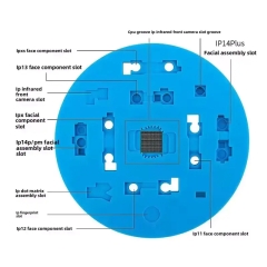 TE-707 Microscope Disk CPU Chip Insulation Pad for iPhone X to 14PM