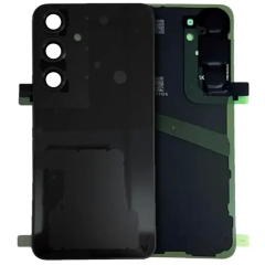Back Cover Glass With Camera Lens for Samsung Galaxy S24 - Onyx Black