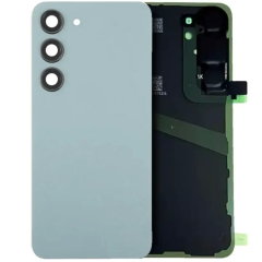 Back Cover Glass With Camera Lens for Samsung Galaxy S24 - Sapphire Blue