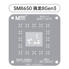 MaAnt Magnetic Power C1 Specialized Tin Planting Stencil for Qualcomm SM8650 Snapdragon 8Gen3