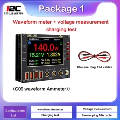 i2C C09 Digital Waveform Ammeter with Charge Detection / Voltage Measurement