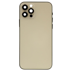 Back Housing For iPhone 12 Pro (Gold) (Original Pull) (Grade A)