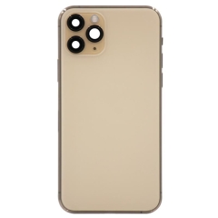 Back Housing For iPhone 11 Pro (Gold) (Original Pull) (Grade A)