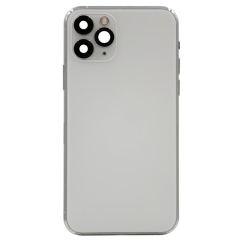 Back Housing For iPhone 11 Pro (Silver) (Original Pull) (Grade A)