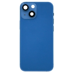 Back Housing For iPhone 13 Mini (Blue) (Original Pull) (Grade A)