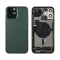 Back Housing With Parts For iPhone 13 Pro Max (Alpine Green) (Original Pull) (Grade A)
