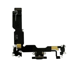 Charging Port Flex Cable For iPhone 15 Plus- Black
