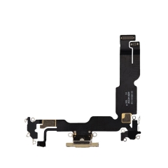 Charging Port Flex Cable For iPhone 15 Plus- Yellow