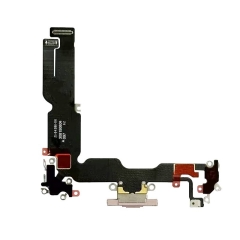 MEIBI Charging Port Flex Cable For iPhone 15 Plus (Pink)