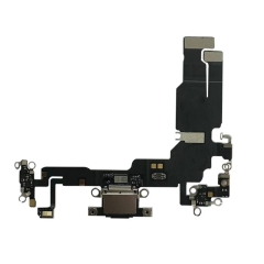 MEIBI Charging Port Flex Cable for iPhone 15 (Black)