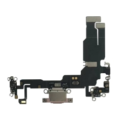 MEIBI Charging Port Flex Cable for iPhone 15 (Pink)