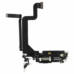 MEIBI Charging Port Flex Cable For iPhone 14 Pro Max (Black)